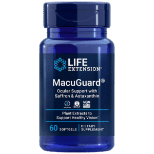 MacuGuard Ocular Support with Saffron and Asthaxanthin