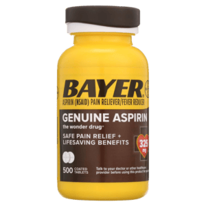 Aspirin (NSAID)Pain Reliever and Fever Reducer